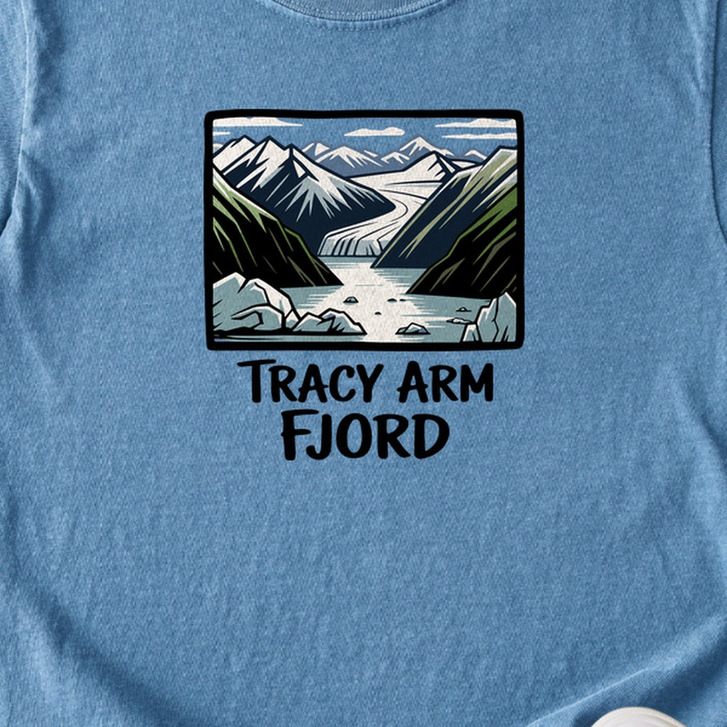 Tracy Arm Fjord Kids Cotton T-Shirt