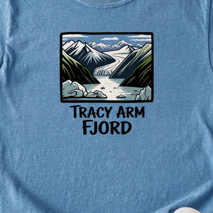 Tracy Arm Fjord Kids Cotton T-Shirt