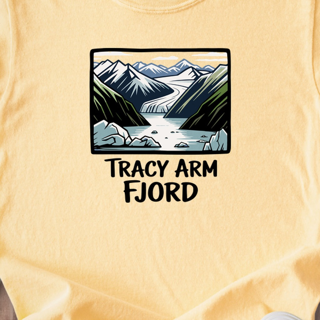 Tracy Arm Fjord Kids Cotton T-Shirt