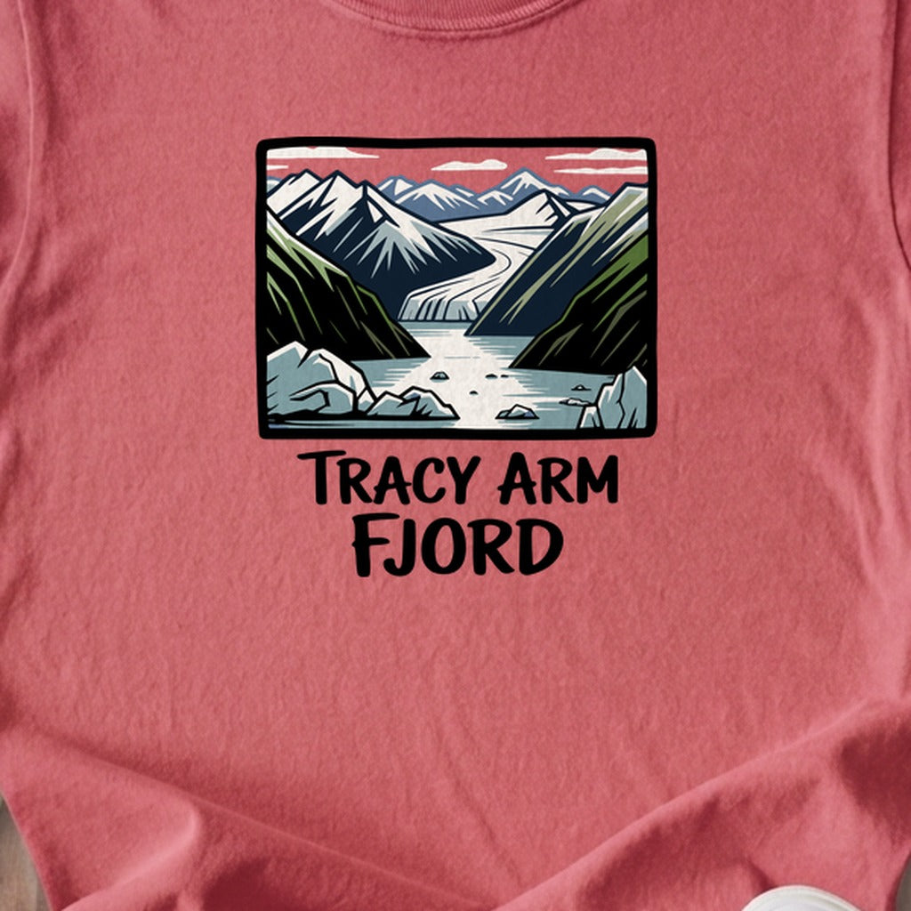 Tracy Arm Fjord Kids Cotton T-Shirt
