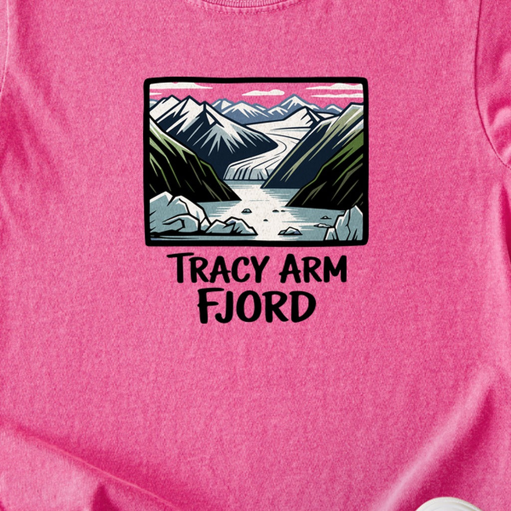 Tracy Arm Fjord Kids Cotton T-Shirt