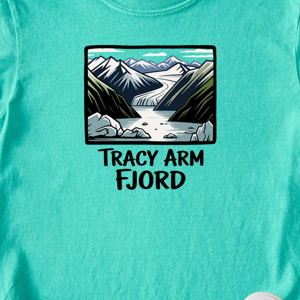 Tracy Arm Fjord Kids Cotton T-Shirt