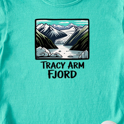 Tracy Arm Fjord Kids Cotton T-Shirt