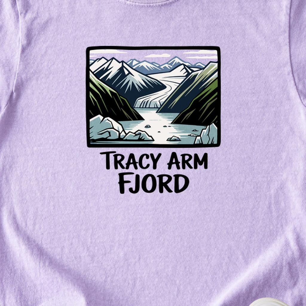 Tracy Arm Fjord Kids Cotton T-Shirt