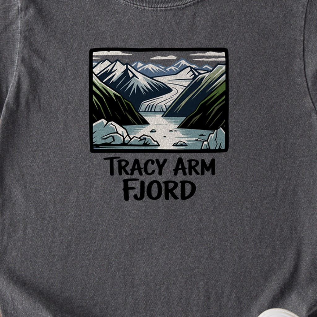 Tracy Arm Fjord Kids Cotton T-Shirt