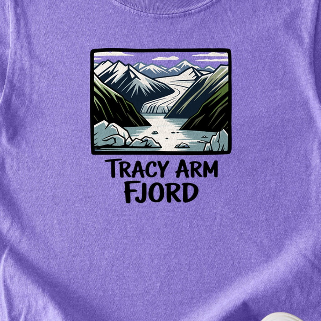 Tracy Arm Fjord Kids Cotton T-Shirt