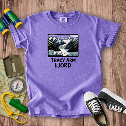 Tracy Arm Fjord Kids Cotton T-Shirt
