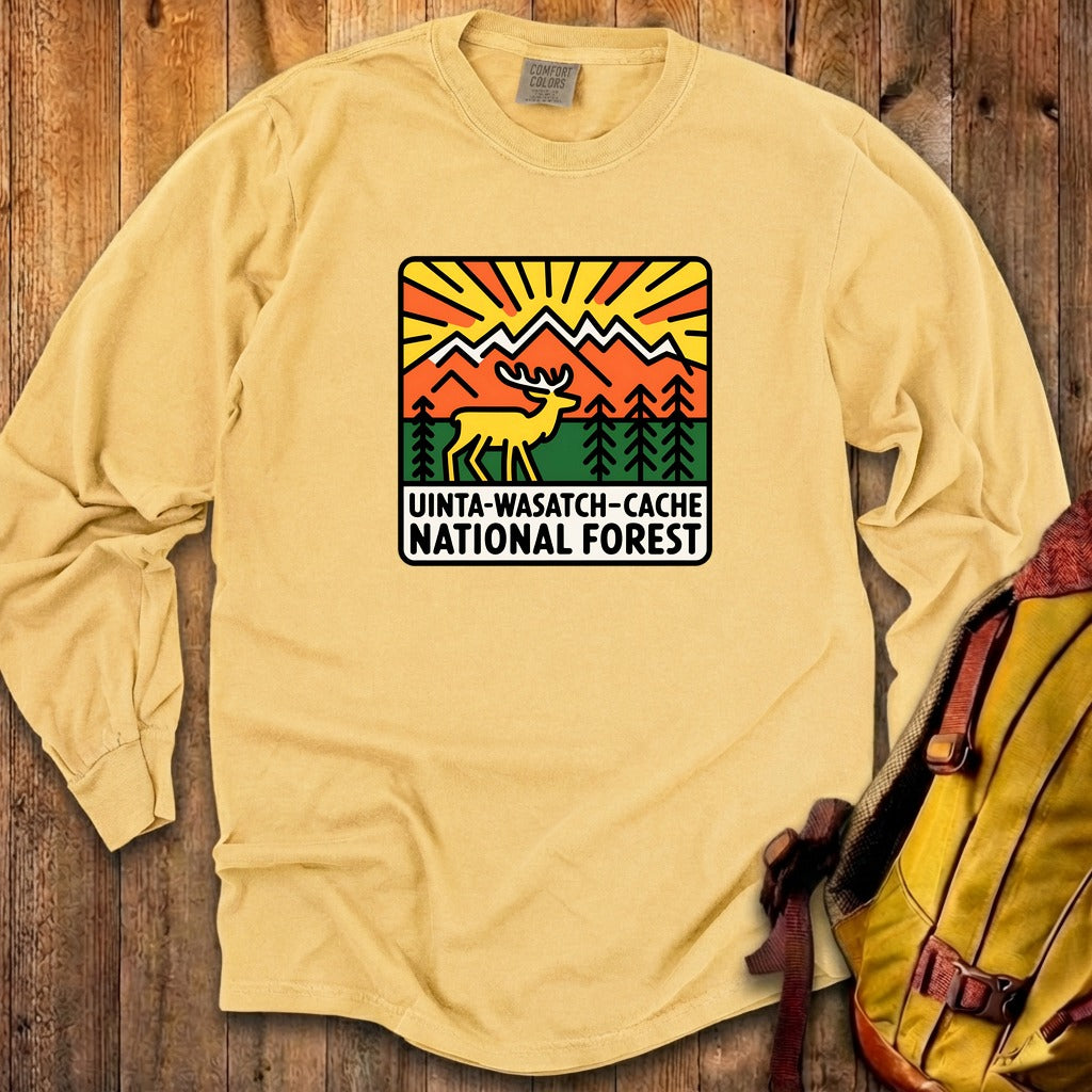 Uinta-Wasatch-Cache National Forest Cotton Long Sleeve