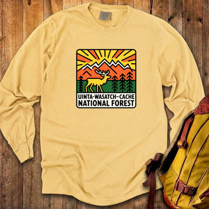 Uinta-Wasatch-Cache National Forest Cotton Long Sleeve