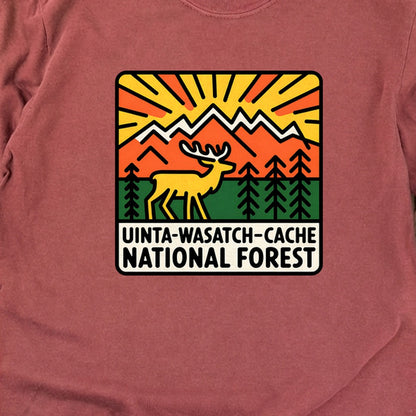 Uinta-Wasatch-Cache National Forest Cotton Long Sleeve