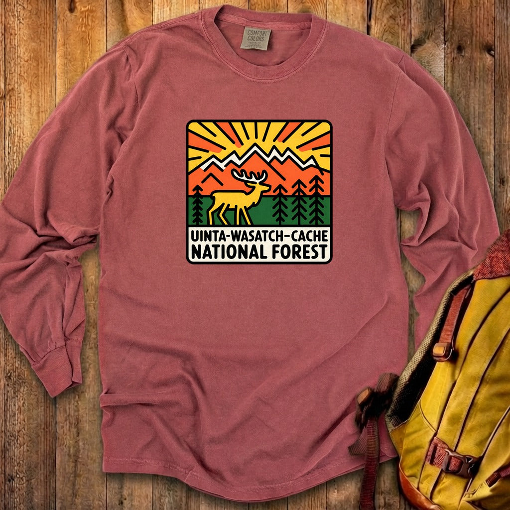 Uinta-Wasatch-Cache National Forest Cotton Long Sleeve