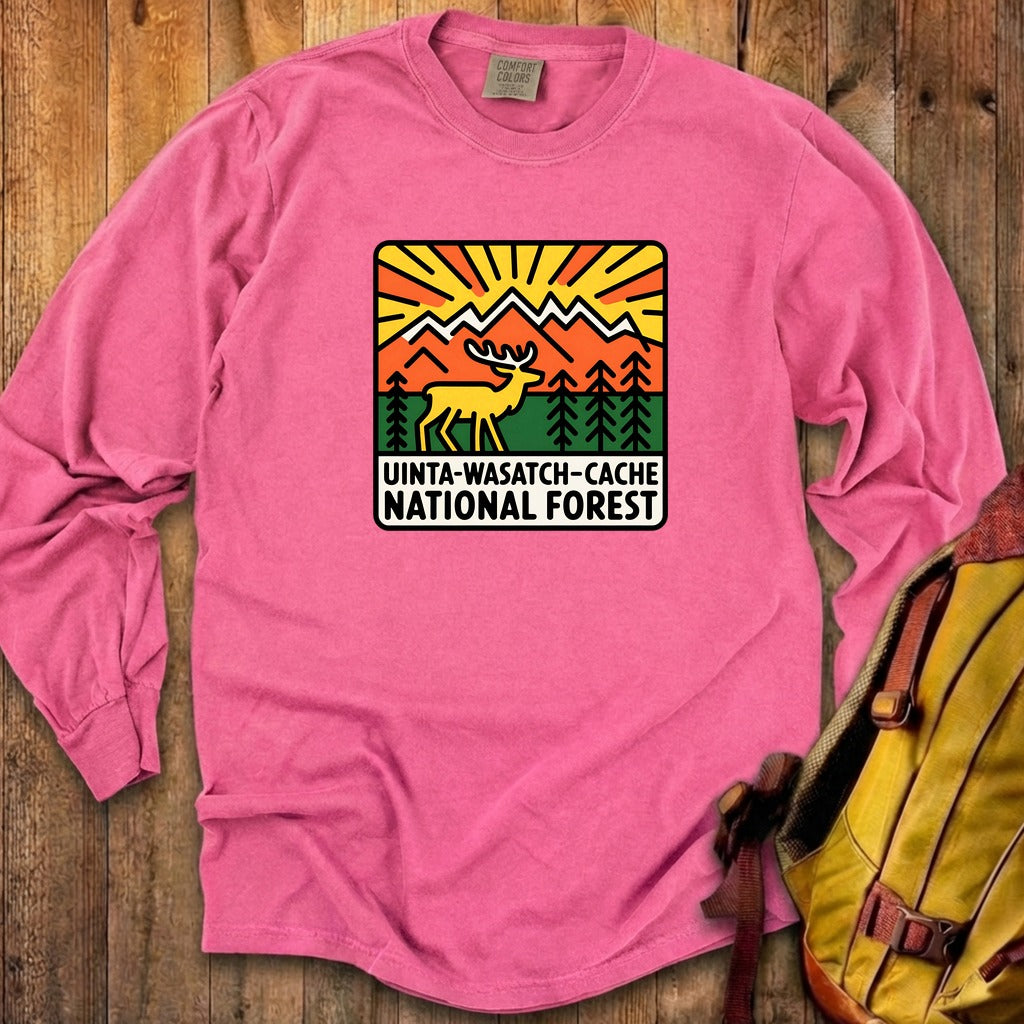 Uinta-Wasatch-Cache National Forest Cotton Long Sleeve