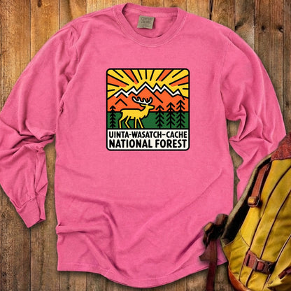 Uinta-Wasatch-Cache National Forest Cotton Long Sleeve