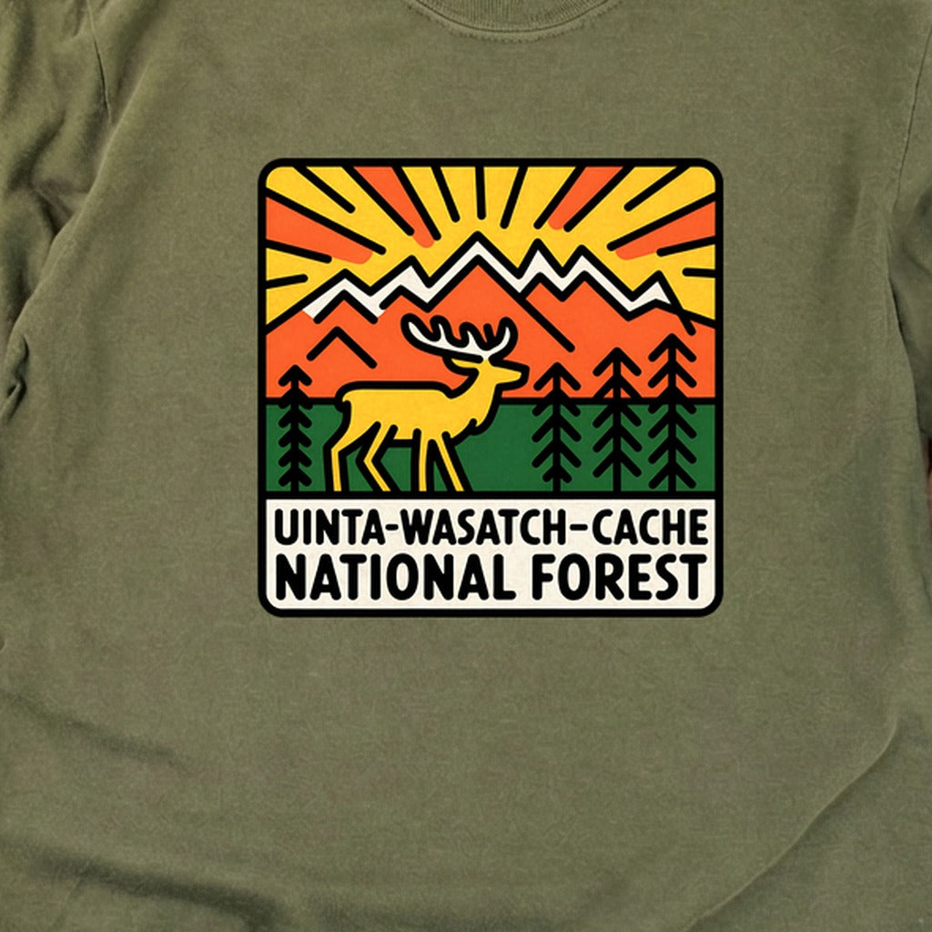 Uinta-Wasatch-Cache National Forest Cotton Long Sleeve