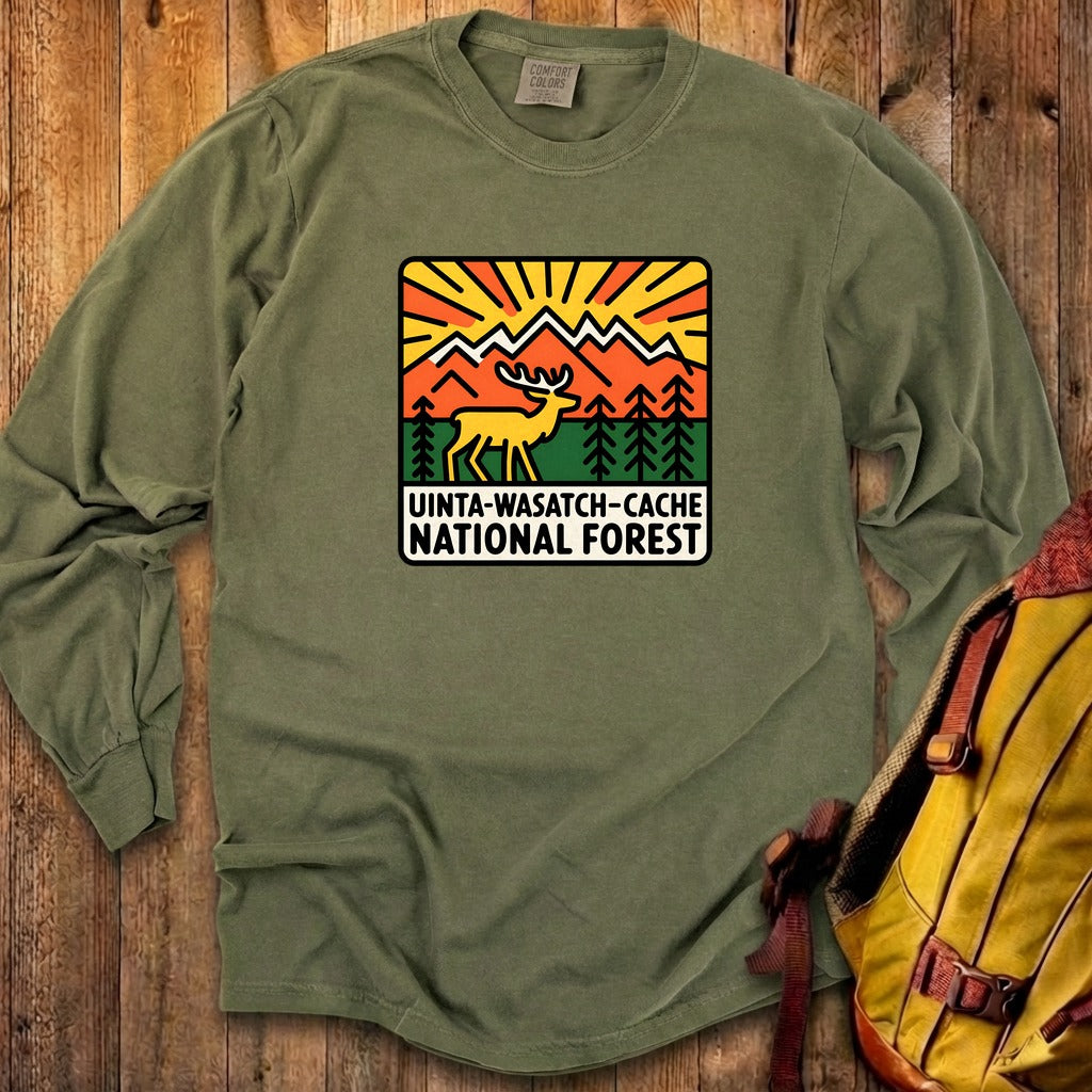Uinta-Wasatch-Cache National Forest Cotton Long Sleeve