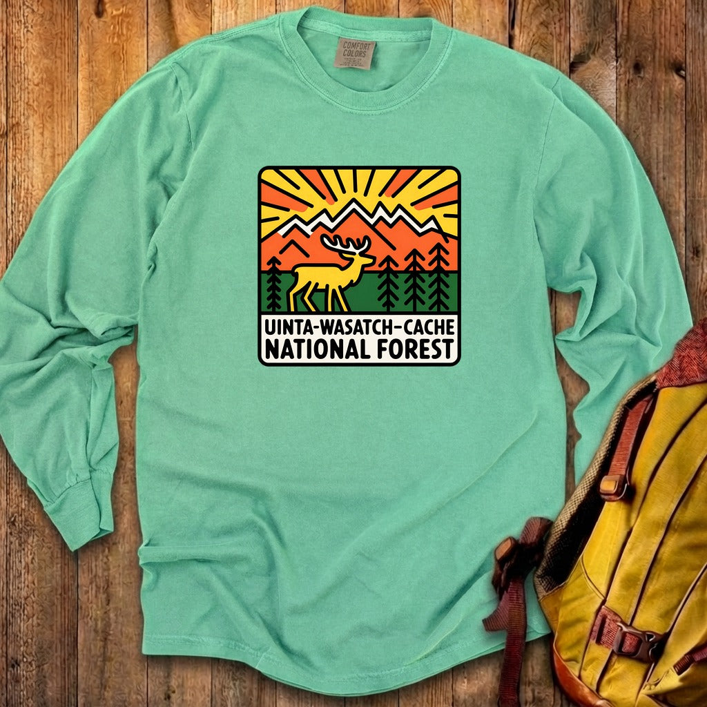 Uinta-Wasatch-Cache National Forest Cotton Long Sleeve