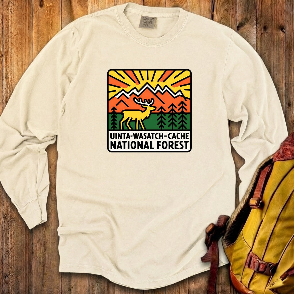 Uinta-Wasatch-Cache National Forest Cotton Long Sleeve