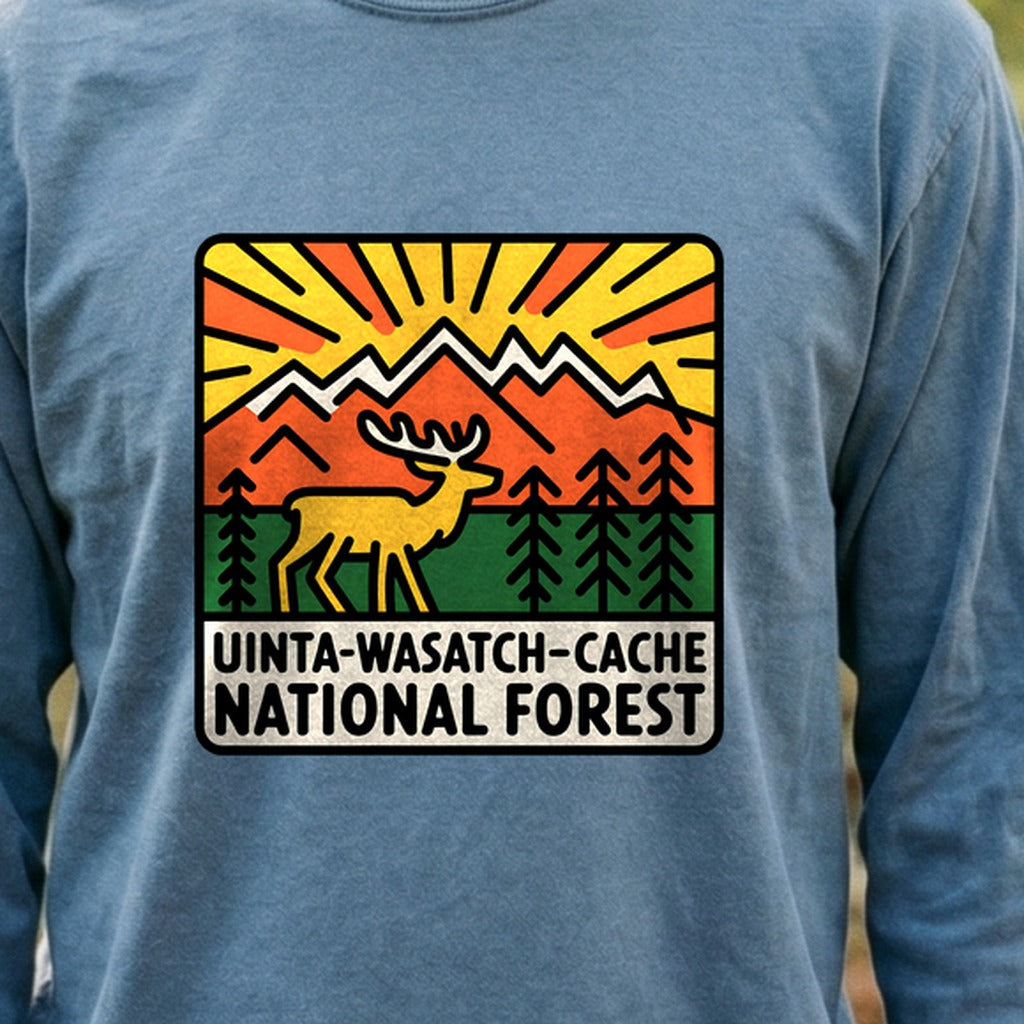 Uinta-Wasatch-Cache National Forest Cotton Long Sleeve