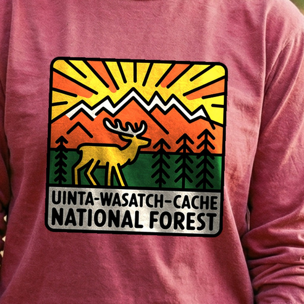 Uinta-Wasatch-Cache National Forest Cotton Long Sleeve