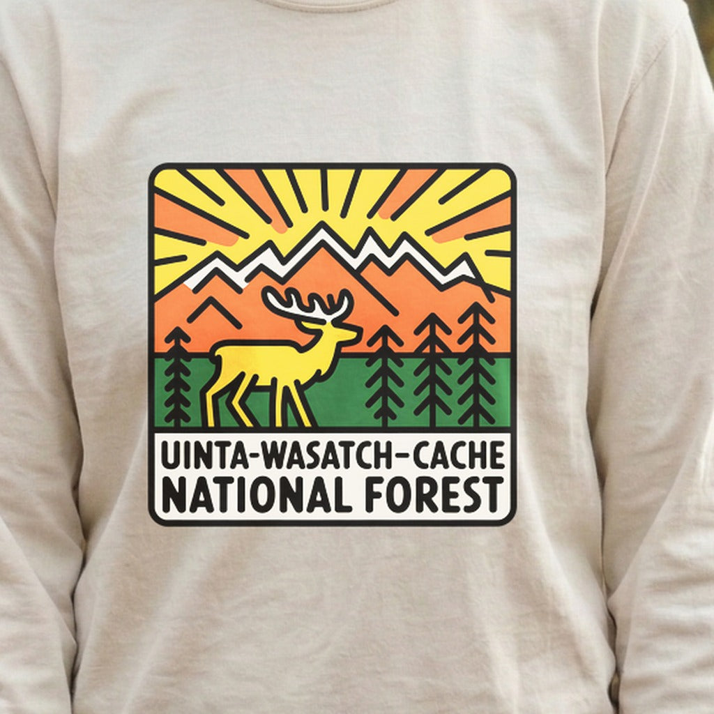 Uinta-Wasatch-Cache National Forest Cotton Long Sleeve