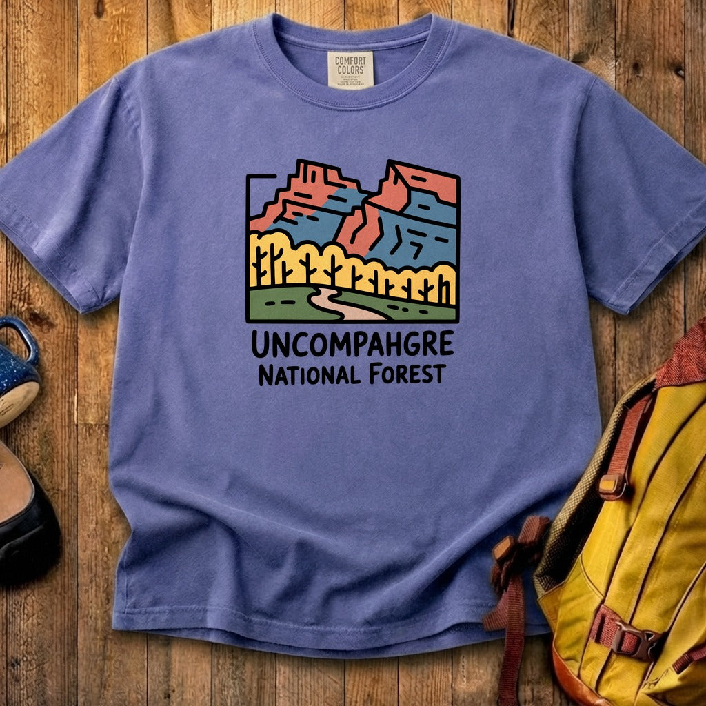 Uncompahgre National Forest Cotton T-Shirt