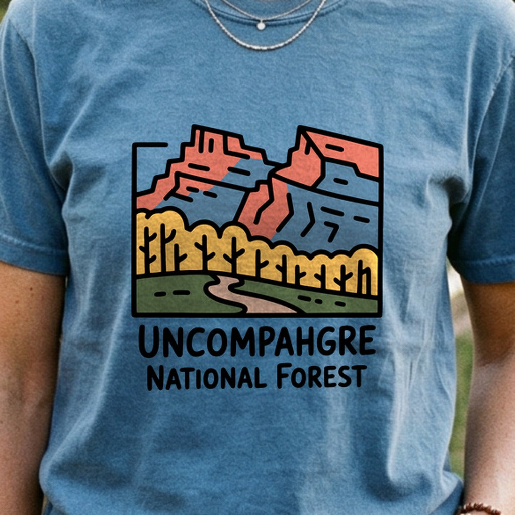 Uncompahgre National Forest Cotton T-Shirt
