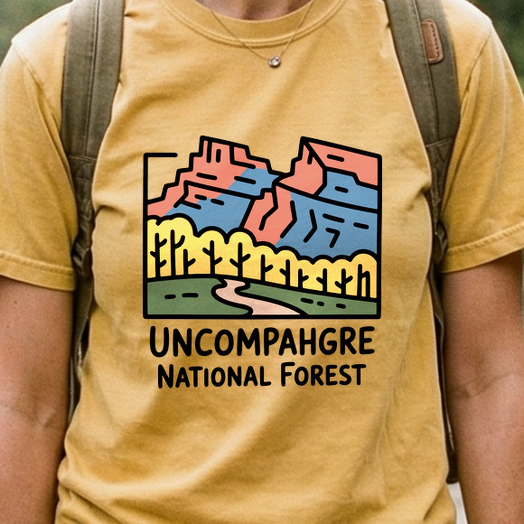 Uncompahgre National Forest Cotton T-Shirt