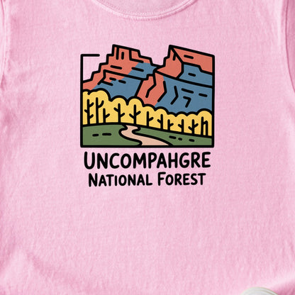 Uncompahgre National Forest Kids Cotton T-Shirt
