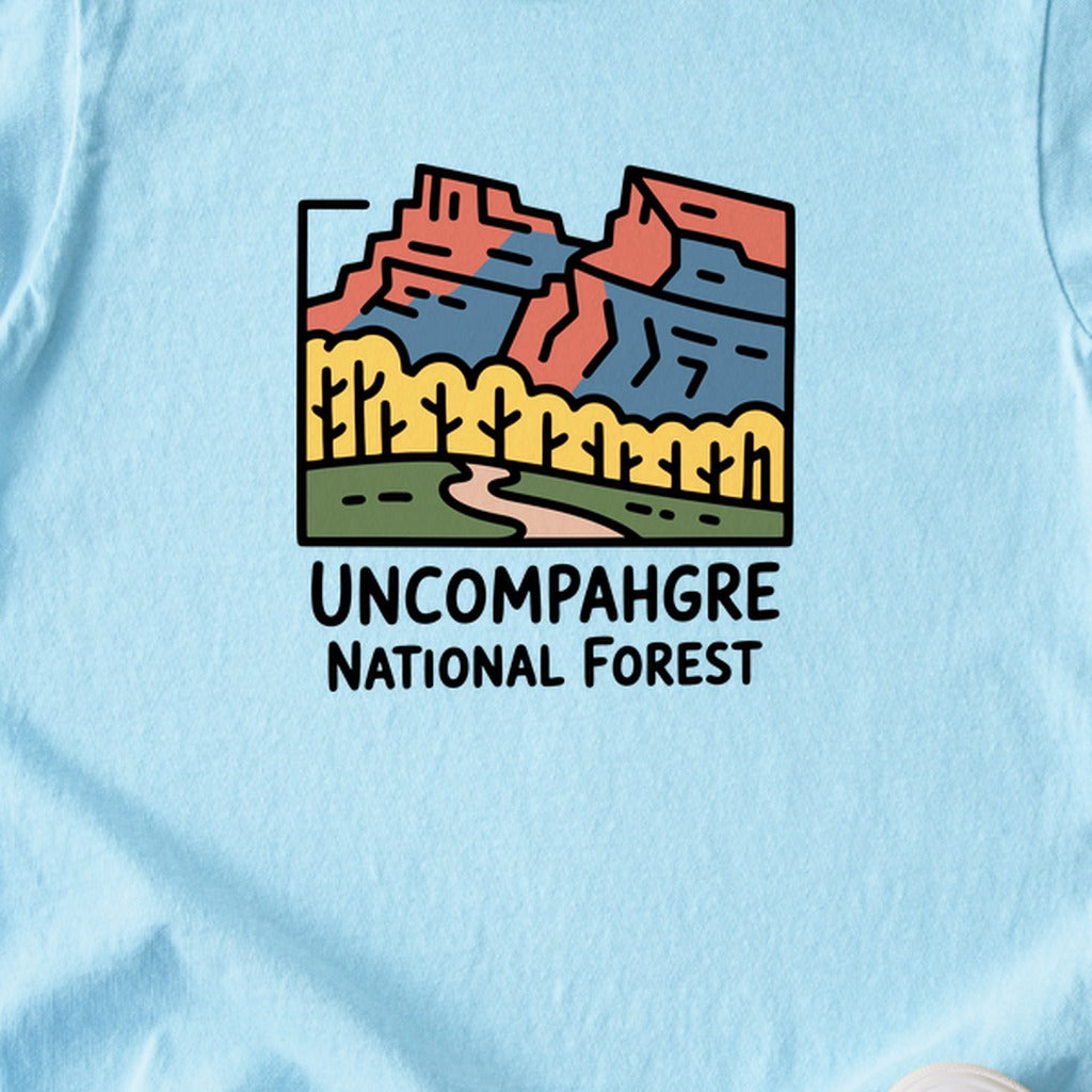 Uncompahgre National Forest Kids Cotton T-Shirt