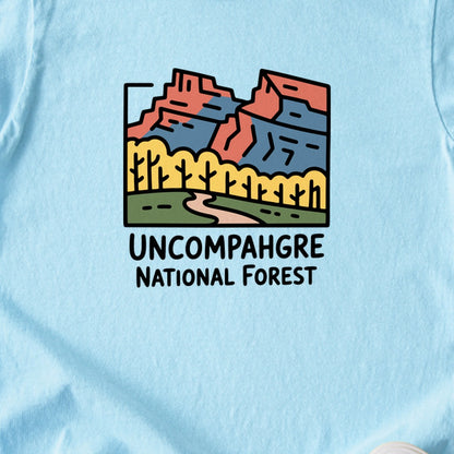 Uncompahgre National Forest Kids Cotton T-Shirt