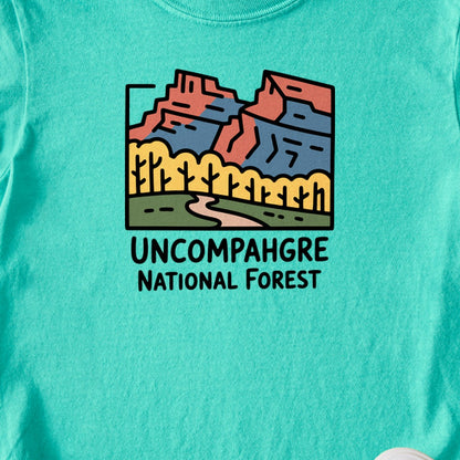 Uncompahgre National Forest Kids Cotton T-Shirt