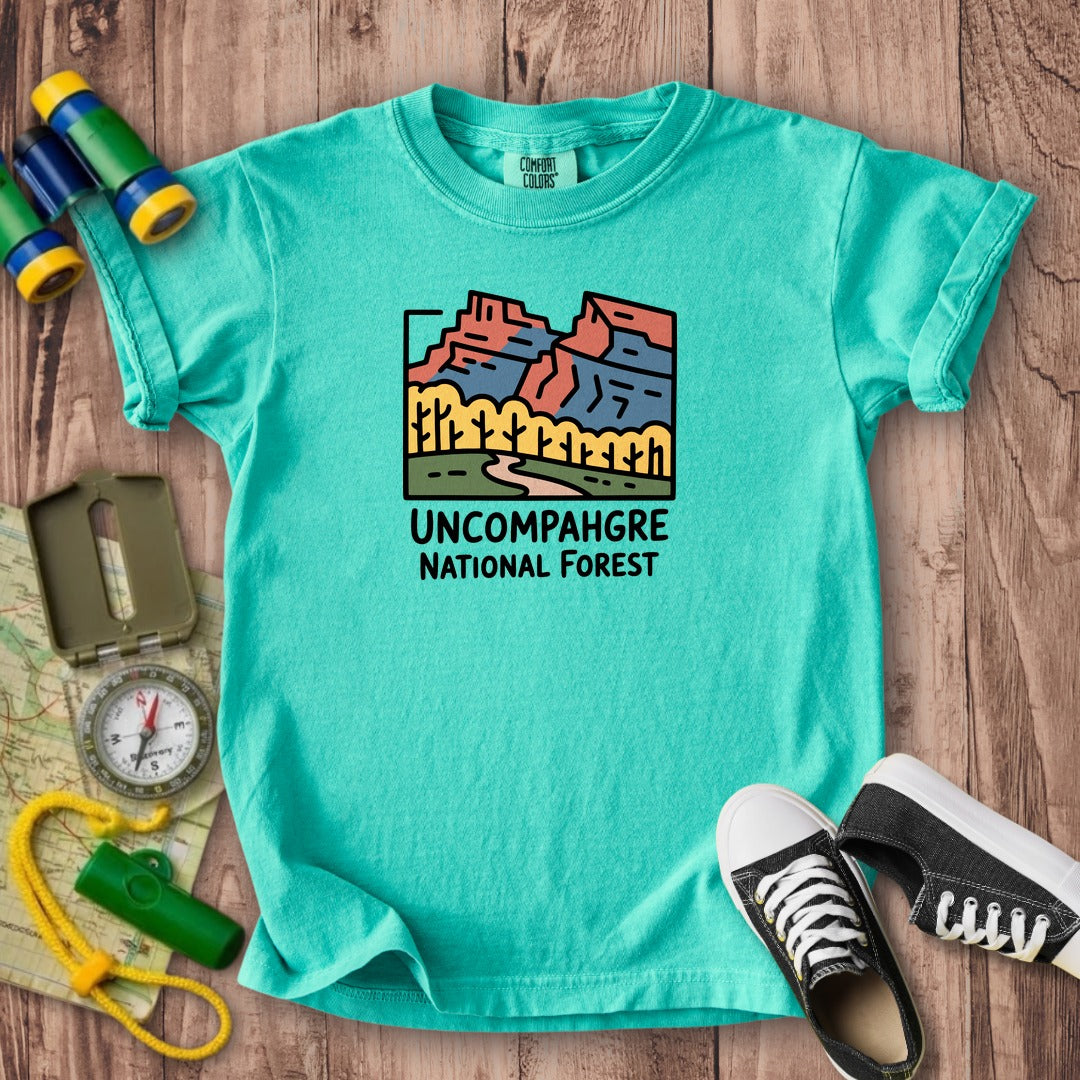 Uncompahgre National Forest Kids Cotton T-Shirt