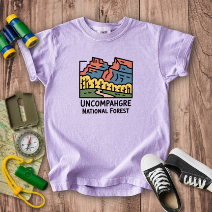 Uncompahgre National Forest Kids Cotton T-Shirt