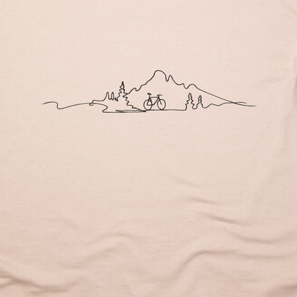 Simply Biking T-Shirt Adventure and Outdoors Themed T-Shirt
