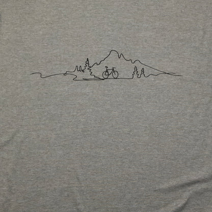 Simply Biking T-Shirt Adventure and Outdoors Themed T-Shirt