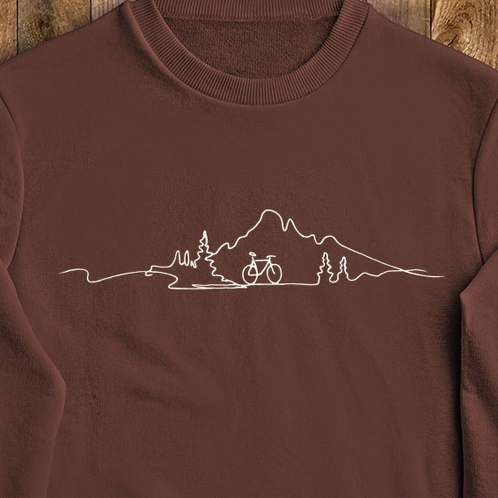 Simply Biking Crewneck Sweatshirt