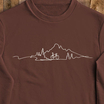 Simply Biking Crewneck Sweatshirt
