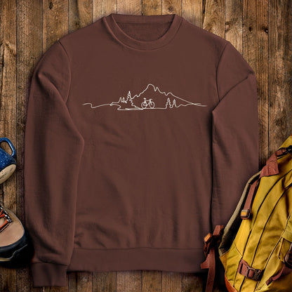 Simply Biking Crewneck Sweatshirt