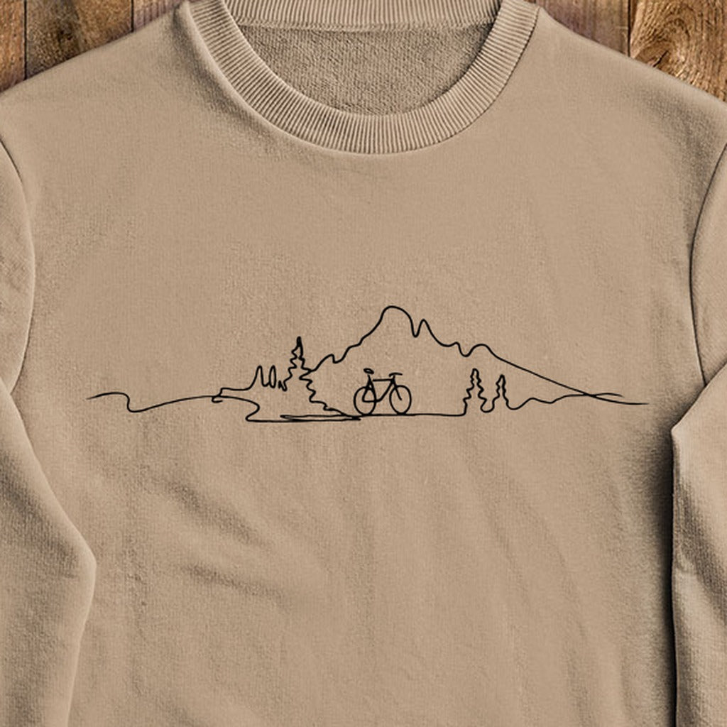 Simply Biking Crewneck Sweatshirt