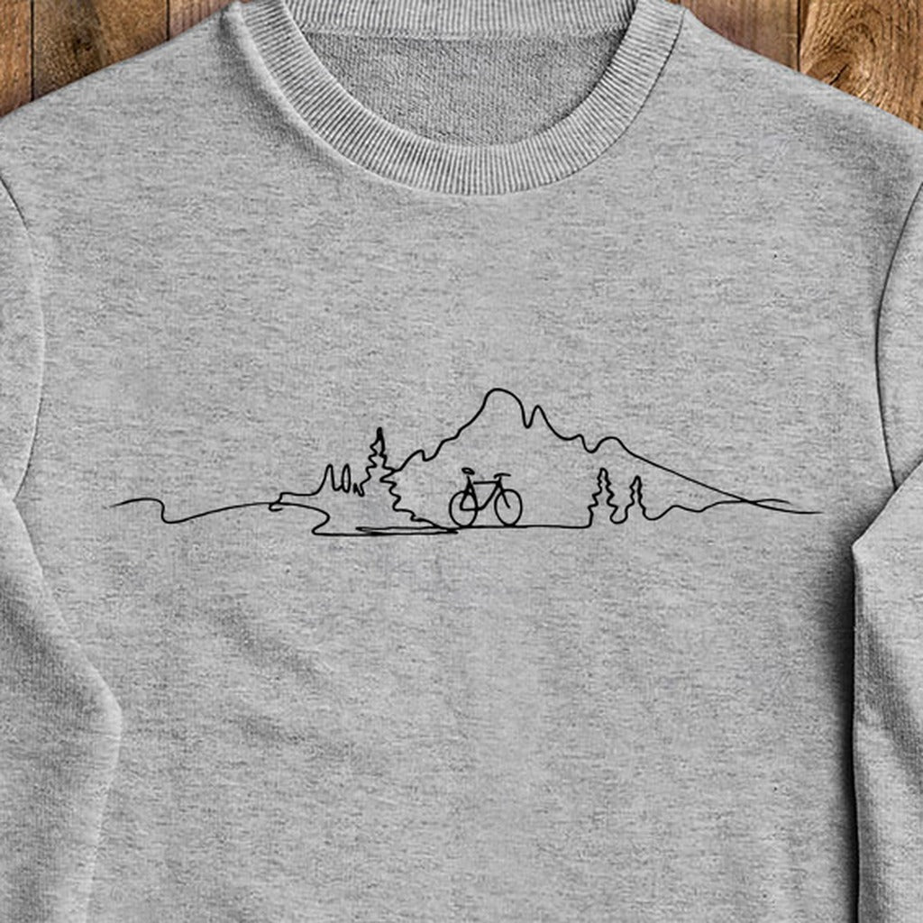 Simply Biking Crewneck Sweatshirt