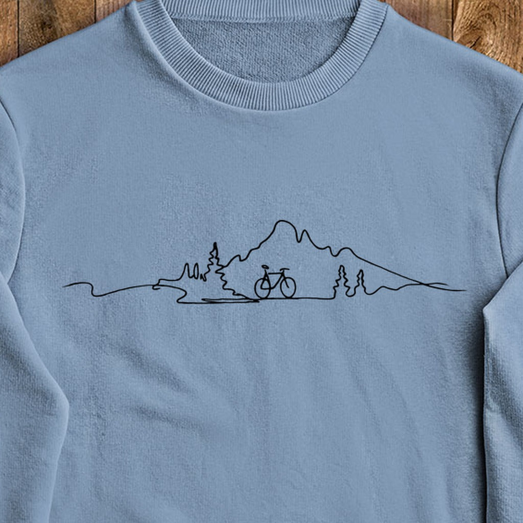 Simply Biking Crewneck Sweatshirt
