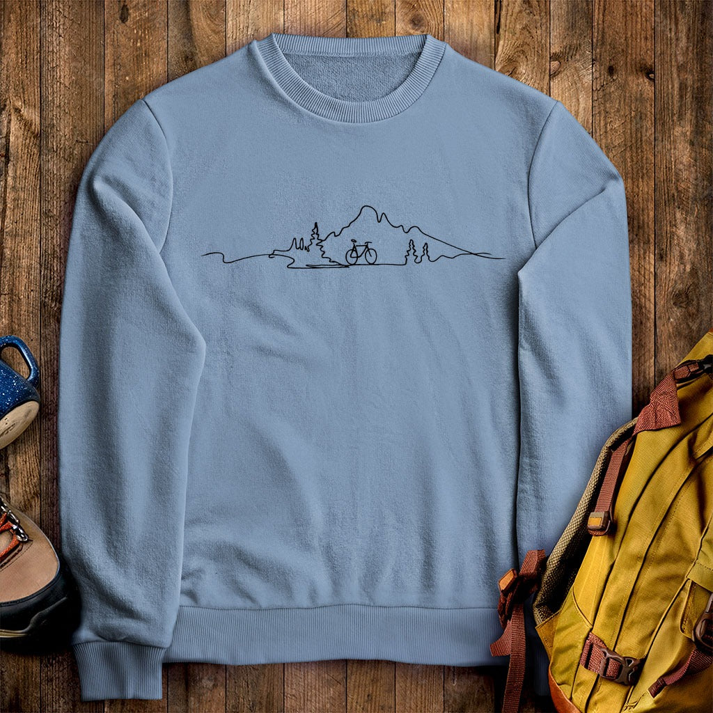 Simply Biking Crewneck Sweatshirt
