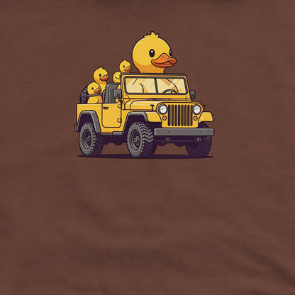 Duck Duck Jeep Crewneck Sweatshirt Adventure and Outdoors Themed Sweatshirt