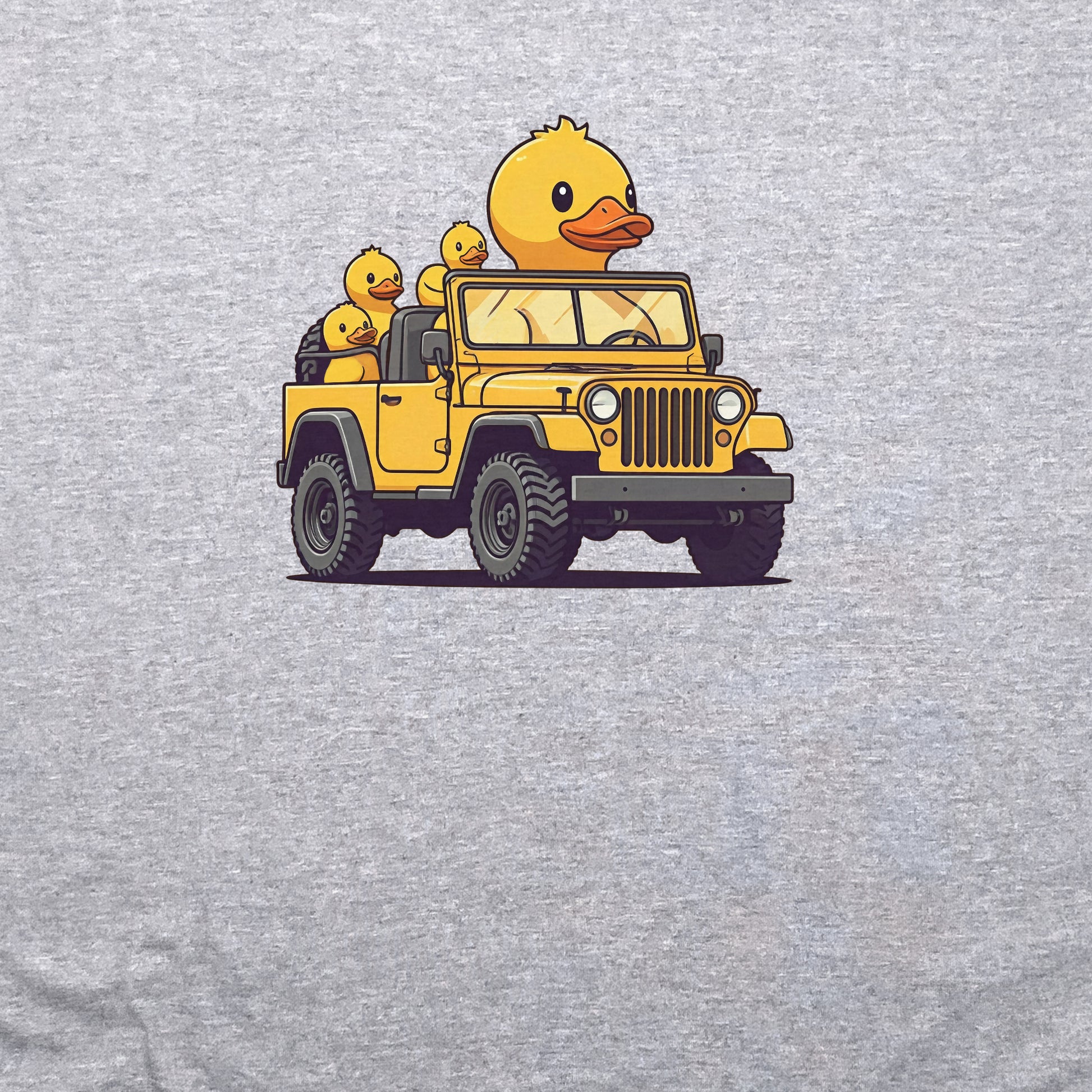 Duck Duck Jeep Crewneck Sweatshirt Adventure and Outdoors Themed Sweatshirt
