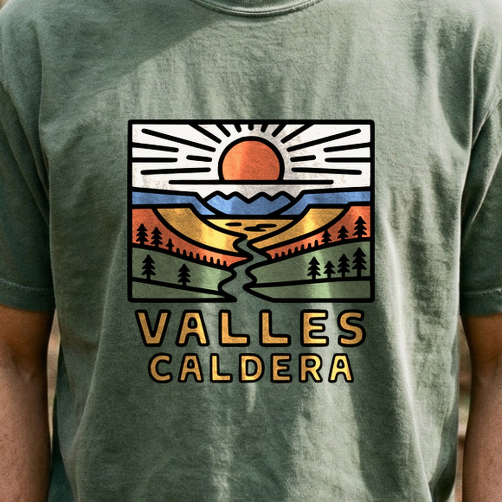 Valles Caldera National Preserve Cotton T-Shirt