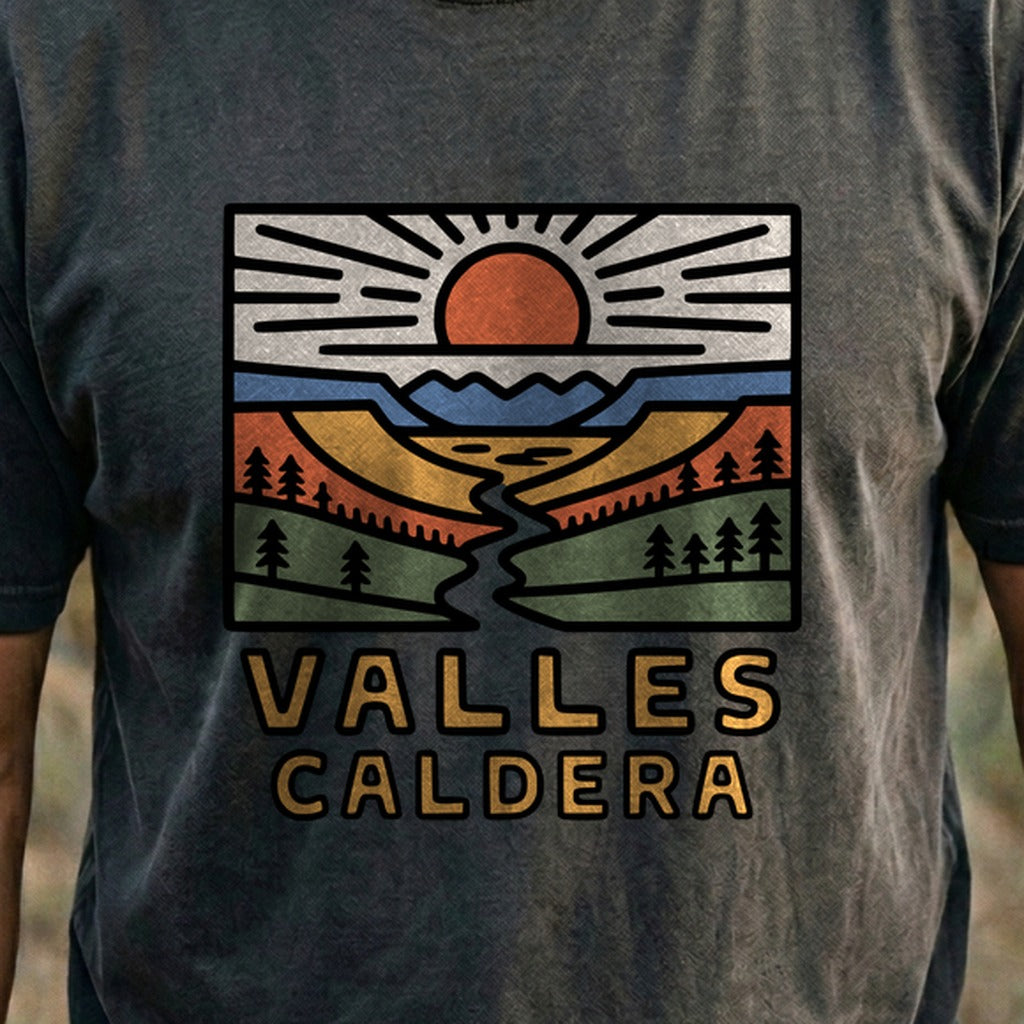 Valles Caldera National Preserve Cotton T-Shirt