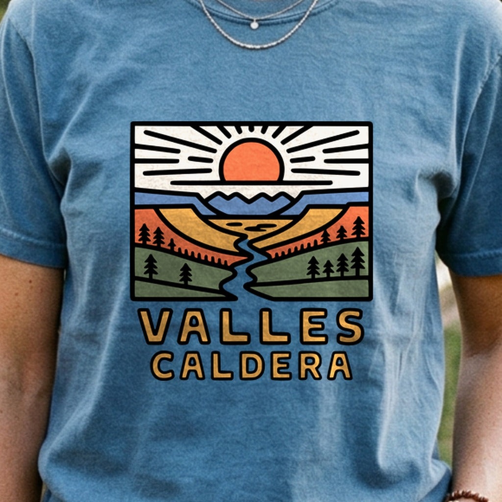 Valles Caldera National Preserve Cotton T-Shirt