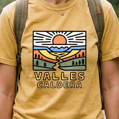 Valles Caldera National Preserve Cotton T-Shirt