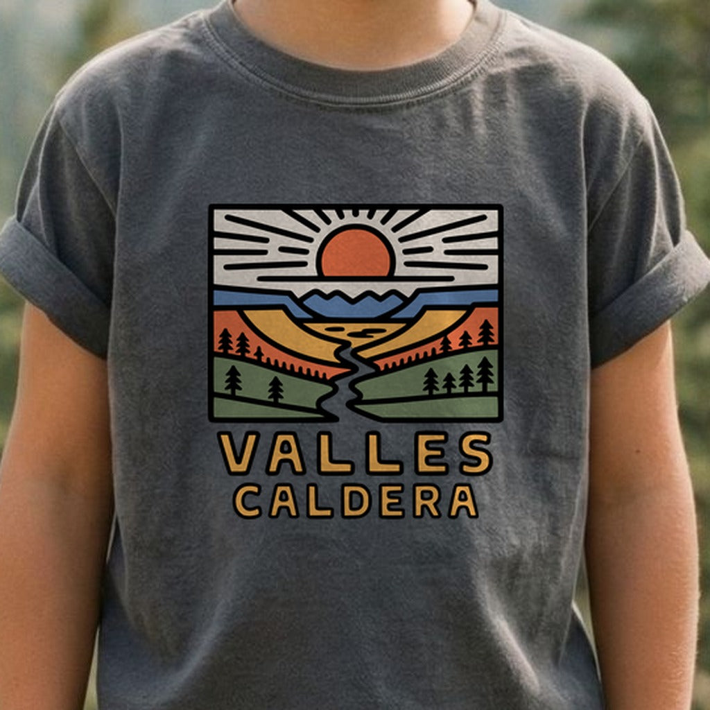 Valles Caldera National Preserve Kids Cotton T-Shirt
