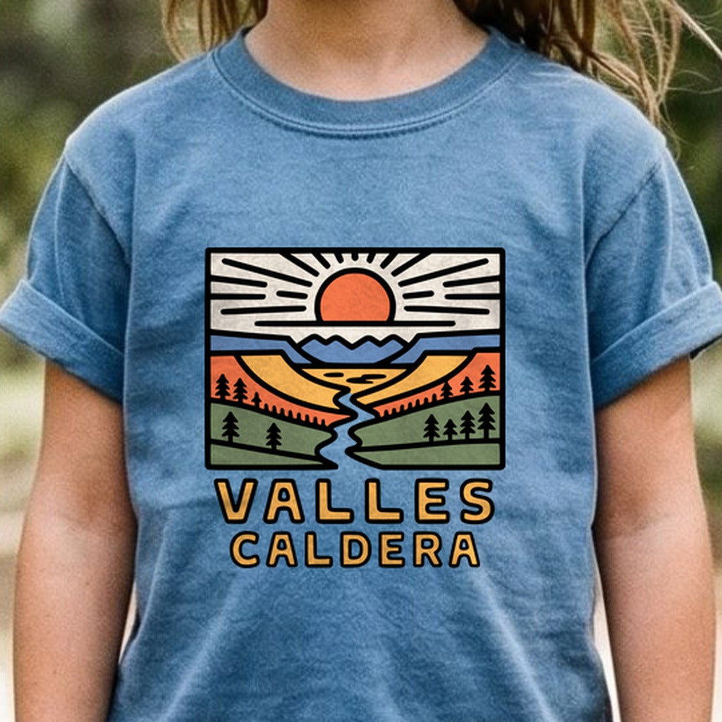 Valles Caldera National Preserve Kids Cotton T-Shirt